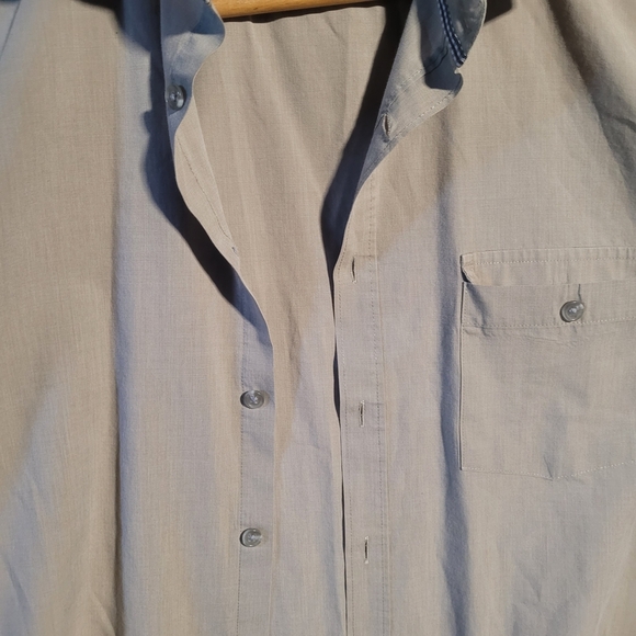 Nicole Miller Mens Shirt Sleeve Button Up Shirt Size Xl - Picture 5 of 5